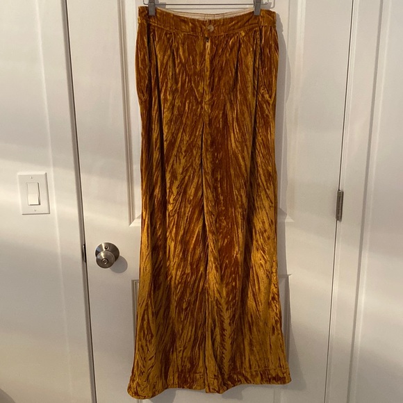 Free People Pants - Free People crushed velvet pants